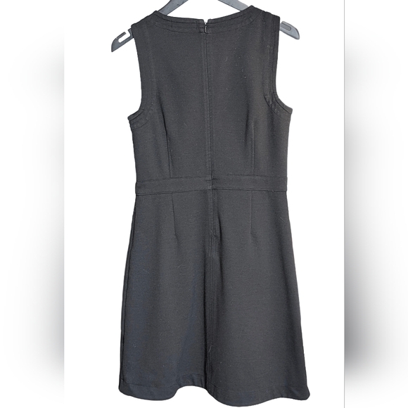 Banana Republic Black Structured Sleeveless Utility Dress - Picture 6 of 9